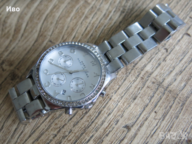 Marc Jacobs дамски стоманен хроно часовник MBM3104, снимка 12 - Дамски - 36536861