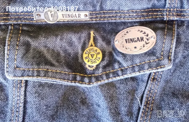 Дънково яке Vingar, снимка 3 - Якета - 56201193