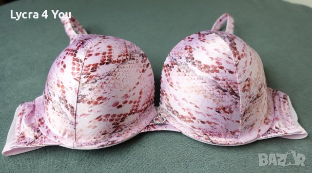 Primark 80D/C нов сатенен сутиен, снимка 2 - Бельо - 42796277