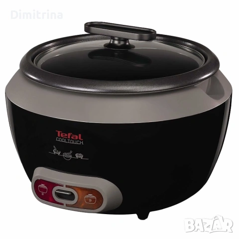 Оризоварка Tefal Cool Touch RK1568UK , 1.8 л, Автоматични програми, Таймер, Черен, снимка 3 - Прибори за хранене, готвене и сервиране - 53978600