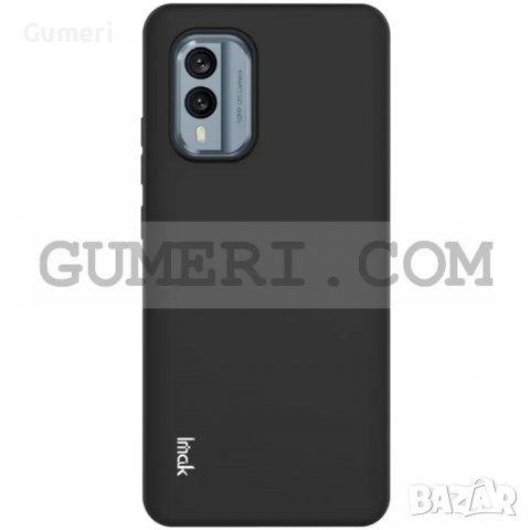 Nokia X30 - Силиконов Черен Гръб, снимка 4 - Калъфи, кейсове - 39769432