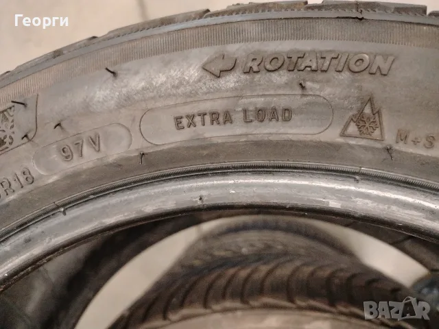 2бр.зимни гуми 245/40/19 Michelin, снимка 5 - Гуми и джанти - 56336822