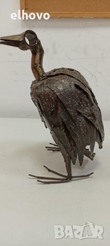 Метална птица, снимка 2 - Антикварни и старинни предмети - 31597165