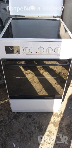 Печка със керамични котлони и вентилатор , снимка 3 - Печки, фурни - 53167278