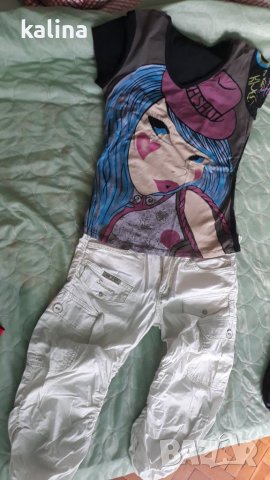 летен сет за момиче 2 бр., снимка 2 - Тениски - 36854737