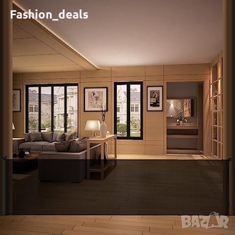 Нова Прибираща се стълбищна порта за бебе куче предпазна врата дом защита