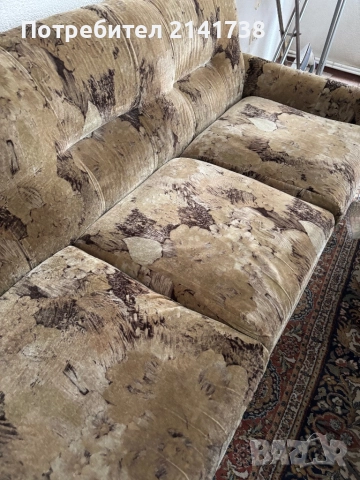 Малка холна гарнитура, снимка 2 - Дивани и мека мебел - 52926218