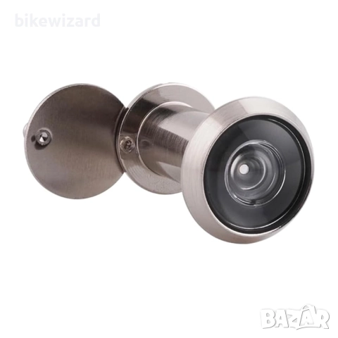 Месингова шпионка за врата 220° широкоъгълни оптични стъклени лещи НОВА