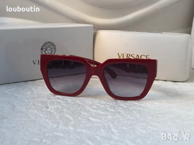 Versace Дамски слънчеви очила котка с лого, снимка 6 - Слънчеви и диоптрични очила - 39121334