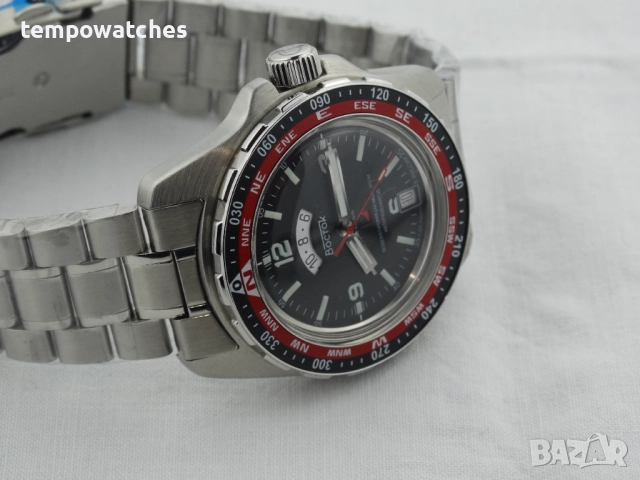 ВОСТОК АМФИБИЯ АВТОМАТИЧЕН- "Турист" ref: 14048Г, снимка 5 - Мъжки - 52943022