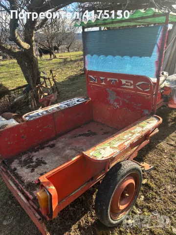 Продавам ремарке за мотофреза 