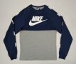 Nike NSW Sweatshirt оригинално горнище XS Найк памук спорт блуза, снимка 1 - Спортни дрехи, екипи - 40632702