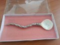 Лъжичка с  седеф за хайвер , снимка 3