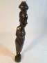африканска абаносова статуетка дърворезба 2/1, снимка 2