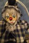 Колекционерска порцеланова кукла клоун на люлка , снимка 4