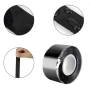 Самозалепваща се силиконова уплътнителна лента черна 25 мм x 3 м, снимка 8