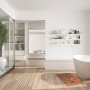 Бамбукова постелка за баня хигиенична, влагоустойчива, 50 x 80 см, снимка 3
