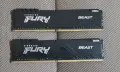 16GB Kingston Fury Beast DDR4 3200mhz CL16, снимка 2