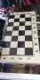 шах и табла нов дървена кутия, фигури и пулове, зарчета, снимка 2