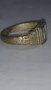 Старинен пръстен сачан над стогодишен с БУКВА П - 73341, снимка 6