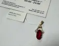 Руска златна висулка 2.40гр.(583), снимка 6