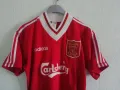 Liverpool Adidas 1995/1996 оригинална тениска фланелка футболна Ливърпул ретро vintage M , снимка 3
