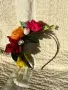 Аксесоар за коса, диадема с цветя, снимка 7
