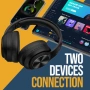 Сгъваеми безжични слушалки TuneFlux,батерия със заряд за 80 часа,вграден микрофон,Bluetooth 5.3,HiFi, снимка 8