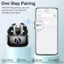 Нови Безжични Bluetooth 5.3 слушалки, 48 часа, шумопотискане, IP7 водоустойчиви, снимка 4