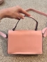 Розова чанта през рамо, снимка 3