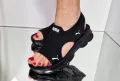Puma черни дамски сандали , снимка 9