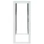 vidaXL Конзолна маса 110x30x70 cм неръждаема стомана и стъкло, снимка 4