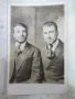 Снимка стара на двама млади господа, снимка 1