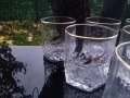 Сервиз за уиски масивно стъкло, снимка 2