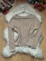Пуловер с блестящи нишки, снимка 1 - Блузи с дълъг ръкав и пуловери - 31344731