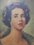 Портрет оригинал на белгийската кралица Фабиола, снимка 12