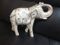 Статуетка слон - седеф , снимка 1