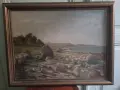 Стара картина-пейзаж, снимка 1