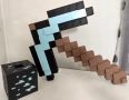 Minecraft Pickaxe / Светеща кирка Майнкрафт, снимка 6
