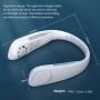 Преносим вентилатор за врат 9000 mAh, USB, 360° сгъваема глава, снимка 2
