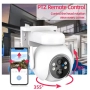 3.0MP Tuya Smart WiFi PTZ камера със соларен панел + 64GB карта подарък, снимка 12