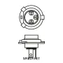 Крушка H4 12V 60/55W P43T Pure Light, снимка 7