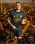 Екип MBAPPE 7 PSG Black and GOLD Черен Комплект Мбапе 7 ПСЖ 5 до 15г, снимка 9
