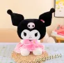 Плюшена играчка Куроми 35см Kuromi Hello Kitty , снимка 8