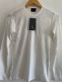 Мъжка Бяла тениска с дълъг ръкав, снимка 3