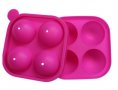 pops cakes Lollipop Pop Cake Попскейк 4 близалки сфера силиконов молд за направа клечки с шоколад, снимка 3
