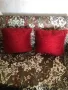 Възглавници декоративни /червени и кафяви/, снимка 1