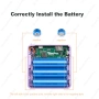 Външна батерия Power Bank за 3 броя батерии 18650 !!!Бързо зареждане PD version: 22.5W!!!, снимка 4