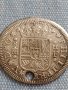 Сребърна монета 2 реала 1723г. Филип пети Сеговия Испания 28827, снимка 1