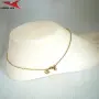 Гривна с 14К златно покритие 234917, снимка 4